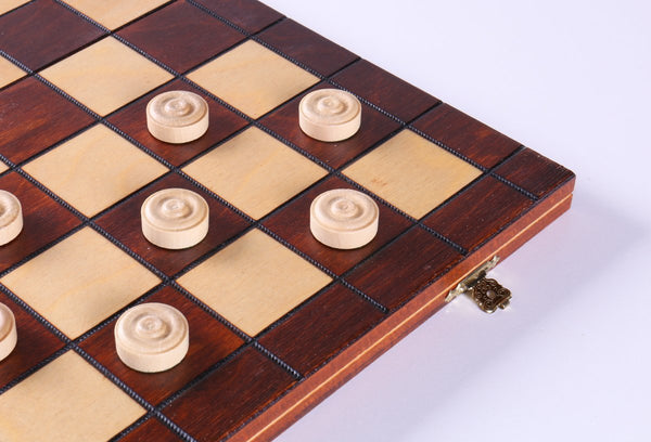 deluxe checkers set