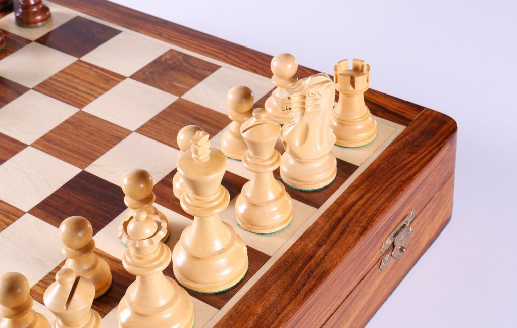 legacy deluxe chess & checkers set