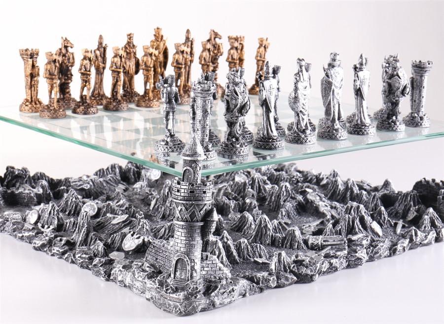 zaad barst Concurrenten Medieval Knights 3D Chess Set – Chess House