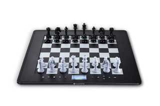  Vonset Core L6 Computer Chess Game Electronic Chess Set  Computer Chess Board with LED Light Chess Computer for Adults and Kids with  Double Queen Pieces for Beginners : Everything Else