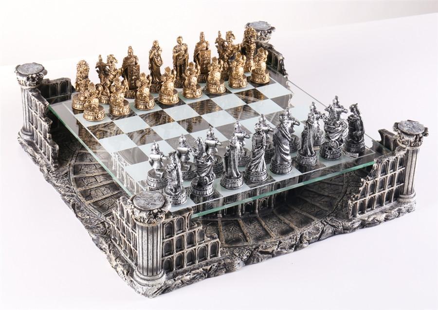 Roman Gladiators 3D Chess Set – Chess House