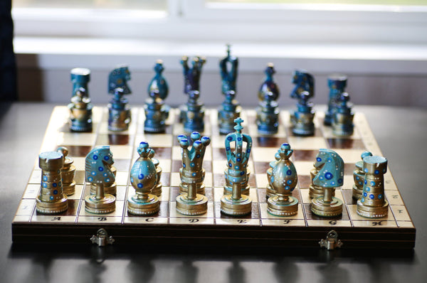 Beautiful chess set – great for a present!