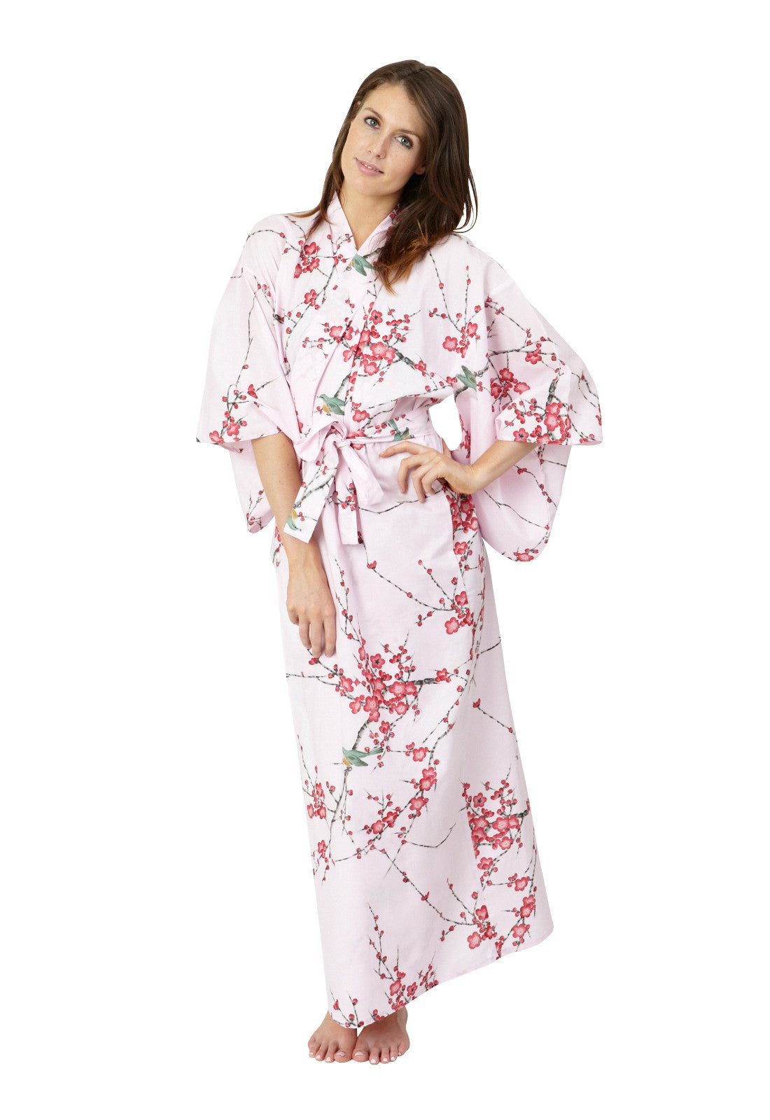 Download A Plum & Warbler Womens Plus Size Cotton Kimono Robe ...