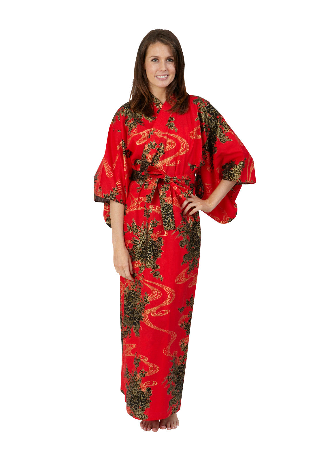 plus size long dressing gown