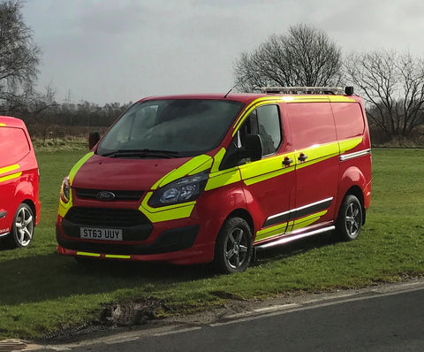 Ford Transit Custom Mk1 SWB Single Sliding Door - M Sport Style - Side Marking Kit.