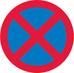 Tải ảnh Red X Blue background sign được sử dụng phổ biến