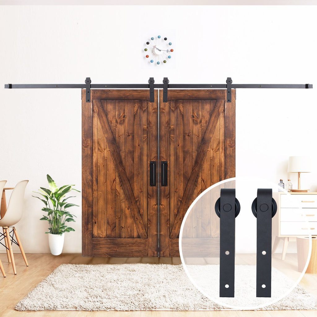 Hanging A Barn Door Without Studs Diy Barn Door Hanging Barn Doors Barn Door