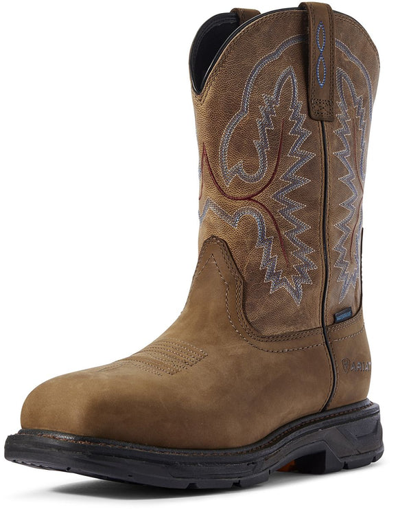 ariat workhog waterproof work boot