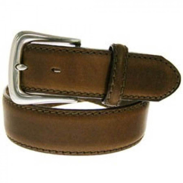 Justin Men's Longhorn Buckle Leather Belt