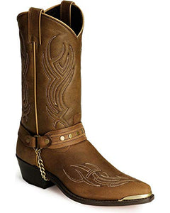 metal tipped cowboy boots