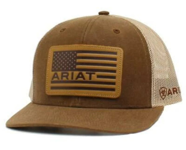 Ariat Men's R112 Work Oilfield Mesh Back Snapback Patch Cap Hats -  A300023001