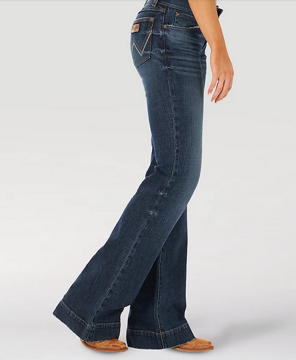 Women's Wrangler Retro High Rise Trouser Jean #112321429