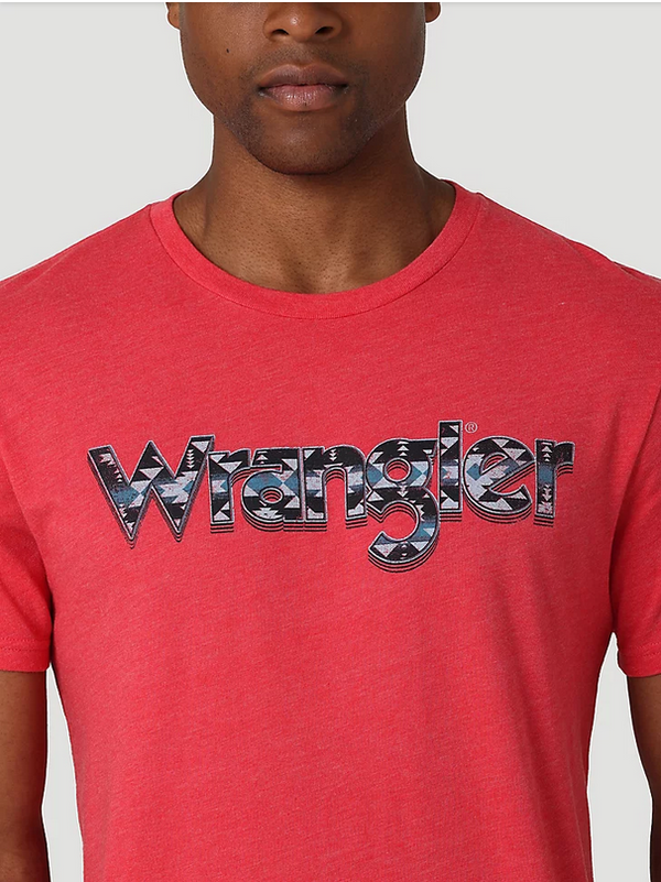 Men's Wrangler Aztec Logo Shirt 112319267