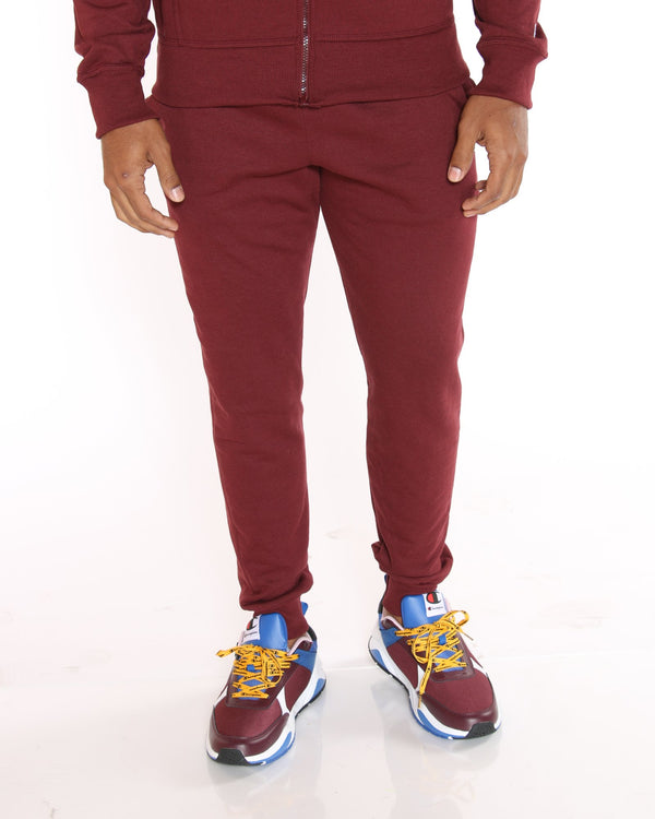 champion maroon joggers