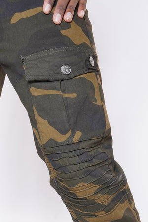 See You Later Camo Pant - Green-VIM.COM