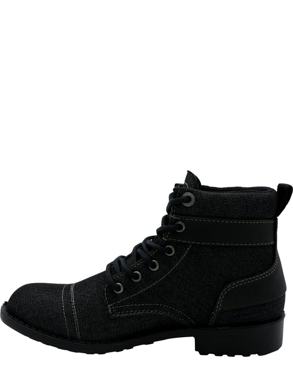 Artesia Denim Ul Boot - Black 