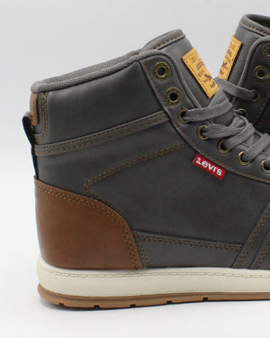 levi's men's stanton burnish high top sneaker