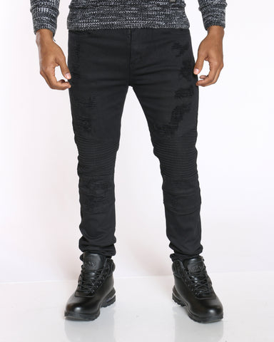 black moto jeans mens