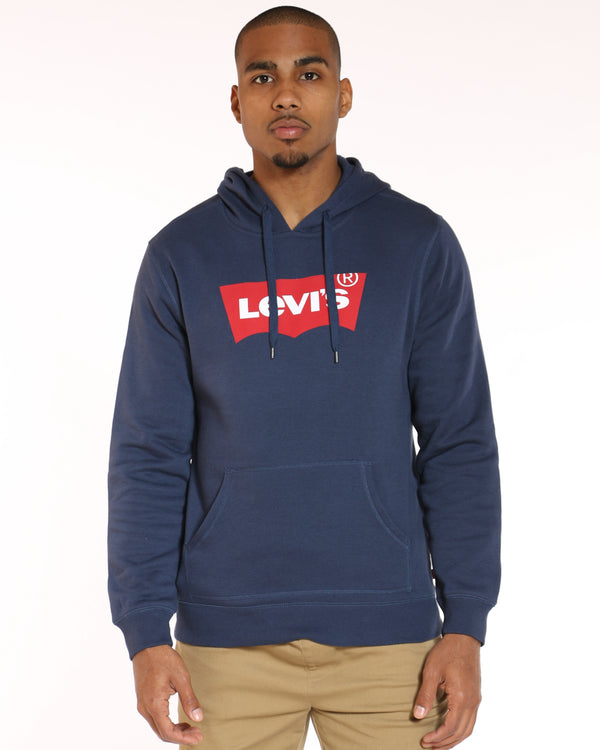 levis hoodie blue