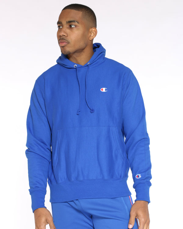 surf blue champion hoodie