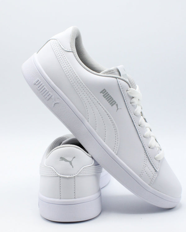 puma smash v2 l plus white