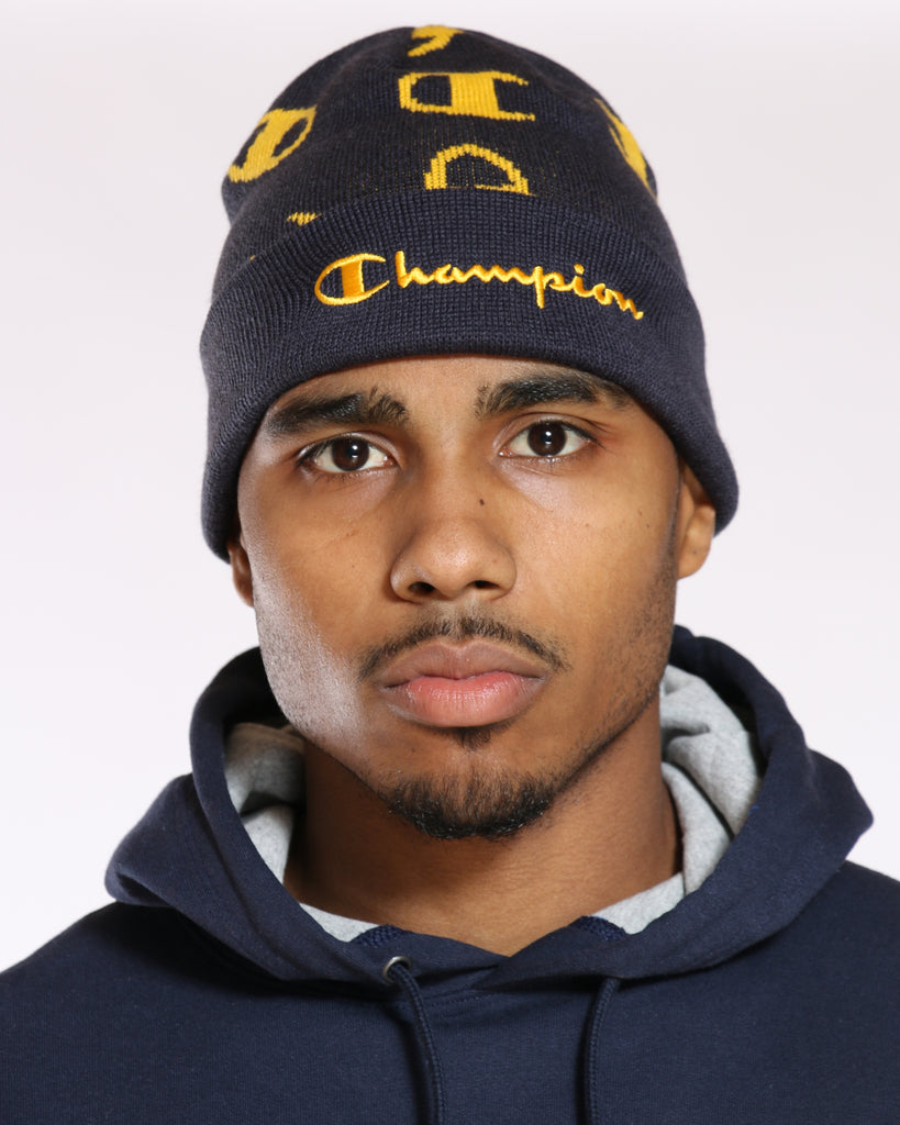 champion beanie navy