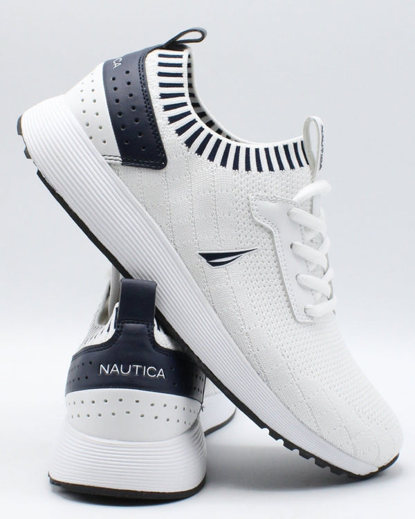 nautica white shoes