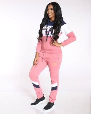 baby pink joggers womens