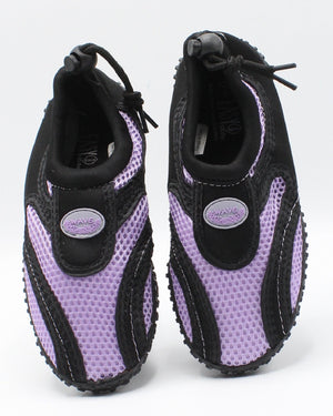 purple water shoes