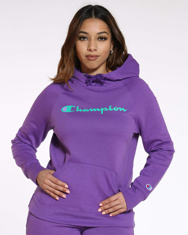 lavender champion hoodie women's