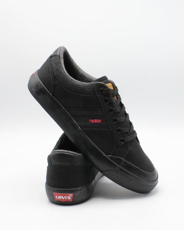 levis black sneakers