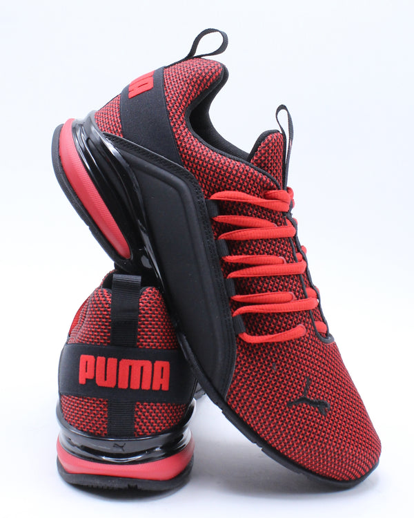 puma mens shoes red