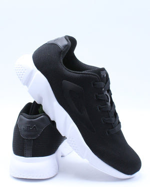 fila mens black shoes