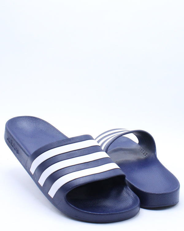 adidas navy blue flip flops