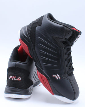 fila mens shoes black