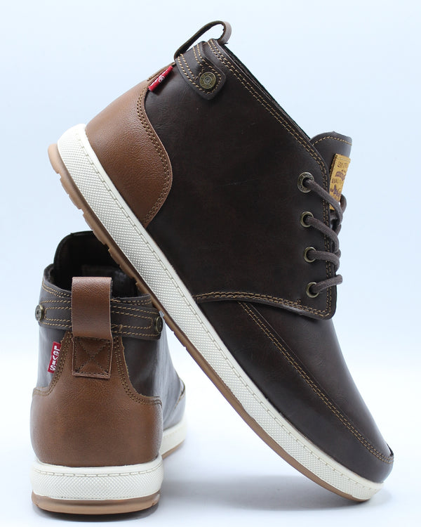 Atwater Burnish Sneaker - Brown Tan 