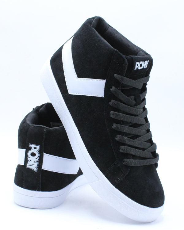 PONY Men's Classic High Suede Sneaker 