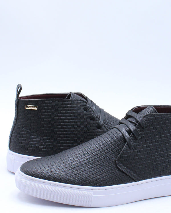 mens woven lace up shoes