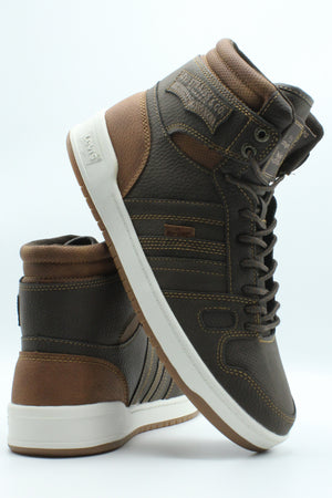 LEVI'S Men's 520 Bb High Sneaker - Brown Tan | VIM – VIM Stores