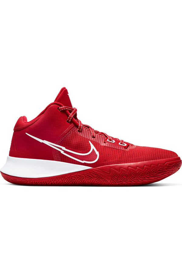 kyrie shoes red and white