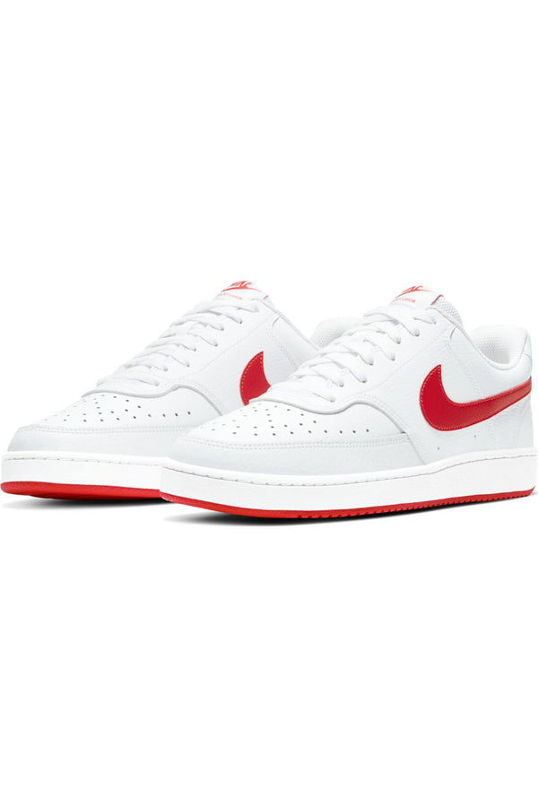 nike court white red