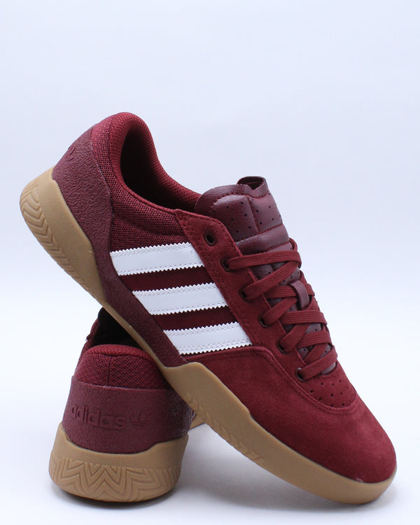 City Cup Sneaker - Burgundy White 