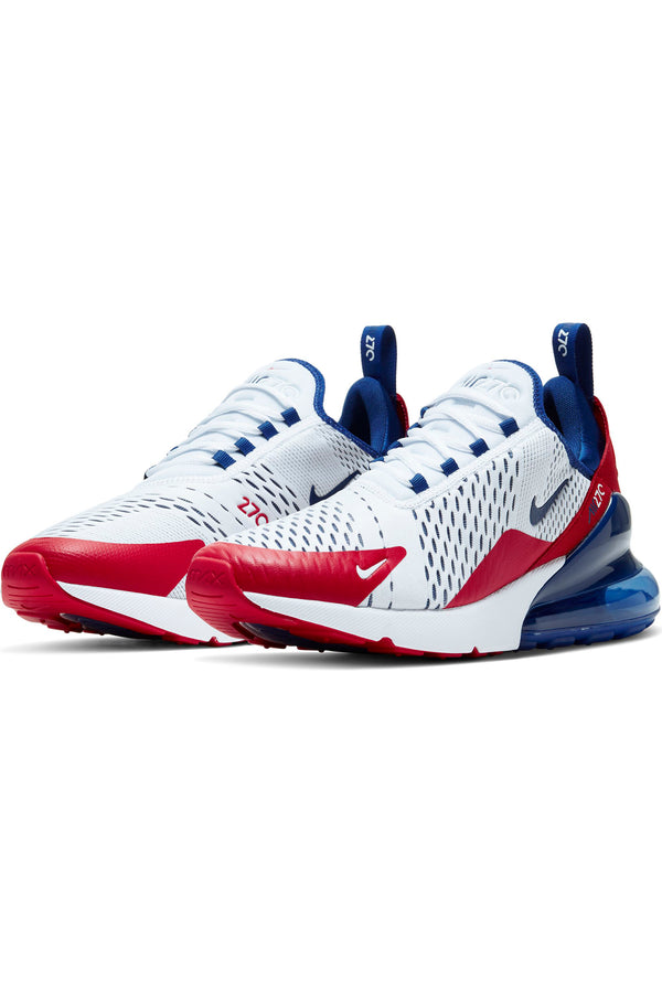 Nike Men S Air Max 270 Shoe White Red V I M Vim Stores