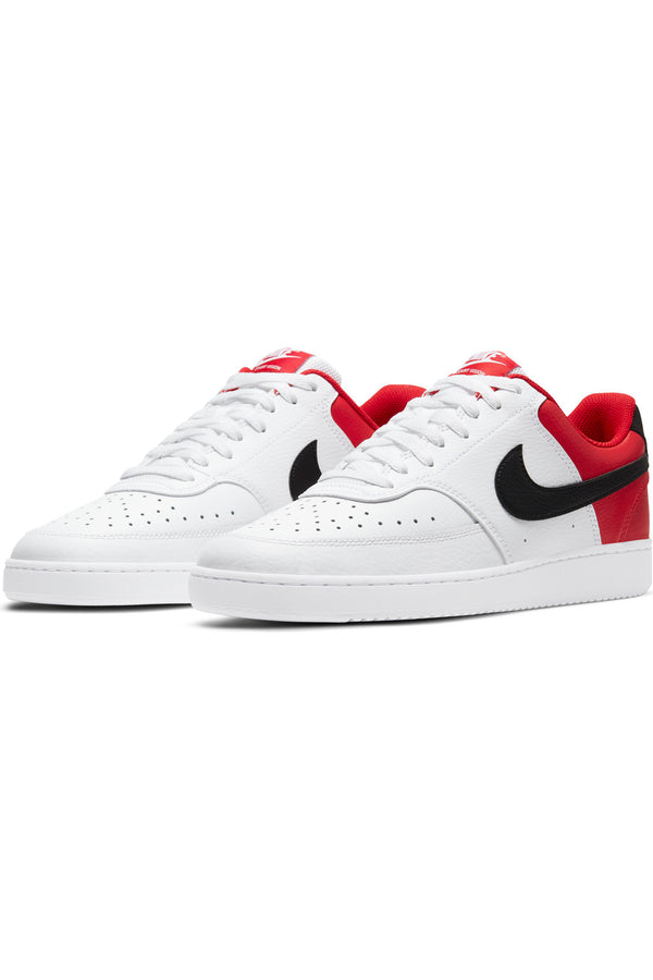 red and white nike court vision