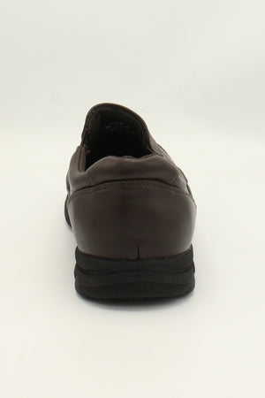 Men's 855 Slip On Slip Resistant Sneaker - Brown