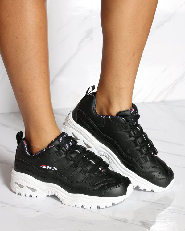 Skechers Energy Sneaker - Black 
