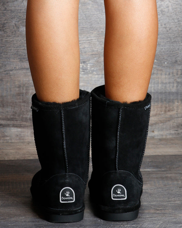 bearpaw emma short boots black