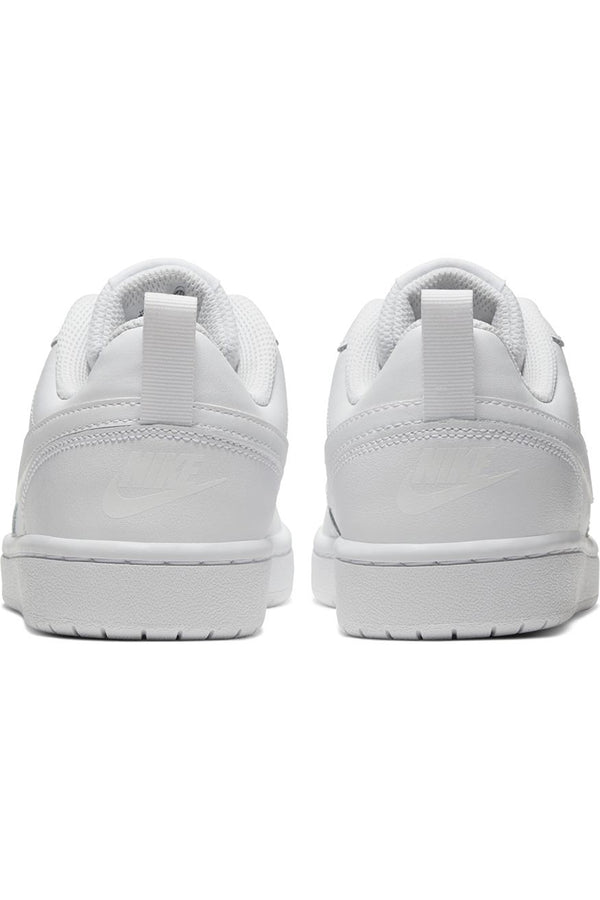 Nike Kid S Court Borough Low 2 Shoe Grade School White V I M Vim Stores