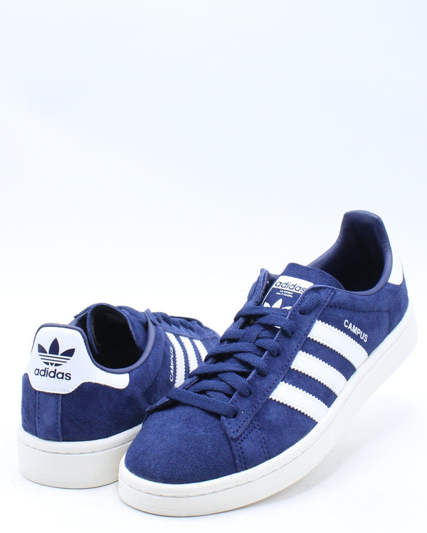 Campus Shoe (Grade School) - Navy White 