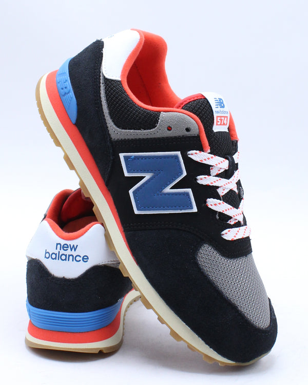 new balance 574 black flame